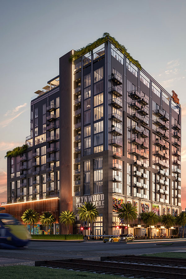 The Rider Residences Building Rendering