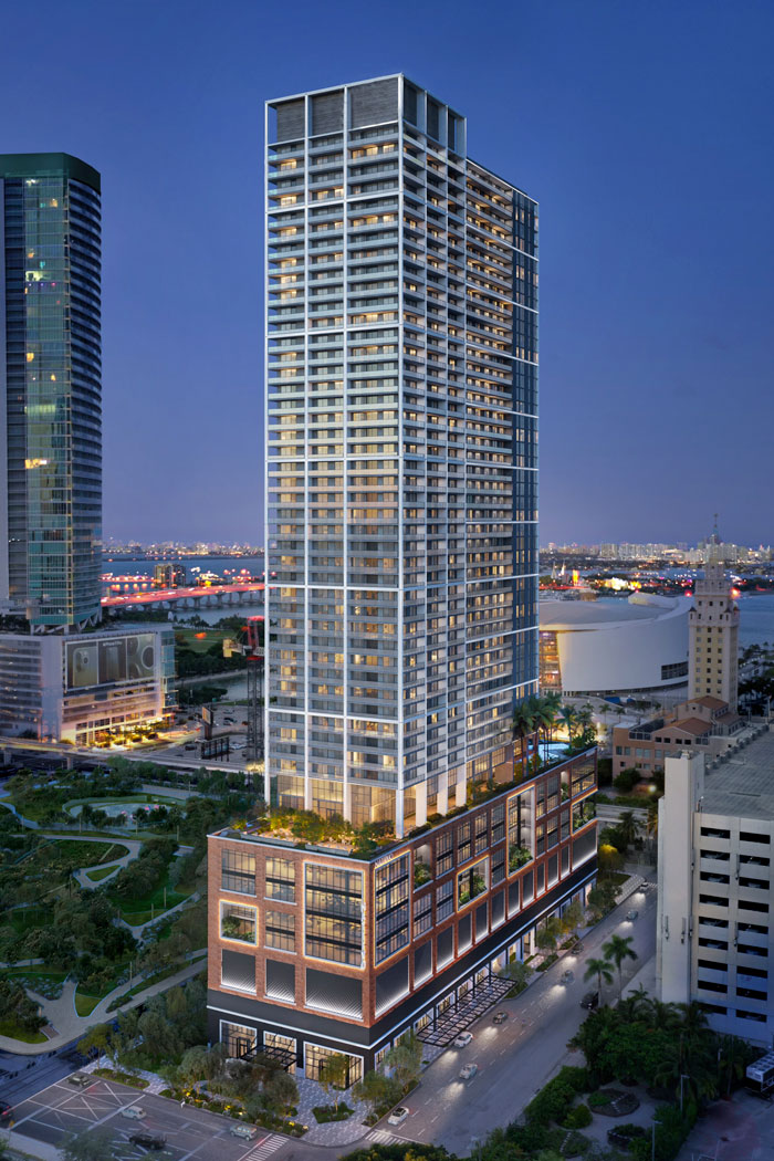 Gale Miami Hotel & Residences Building Rendering