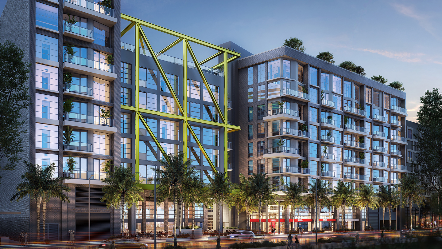 Diesel Wynwood Building Rendering