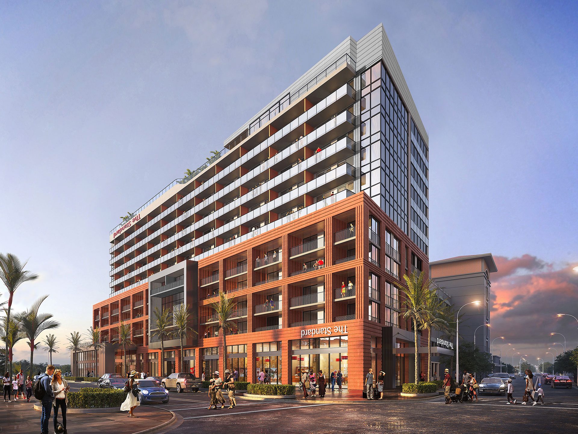 The Standard Building Rendering