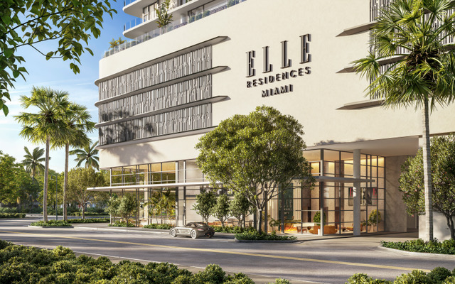 ELLE Miami Building Rendering