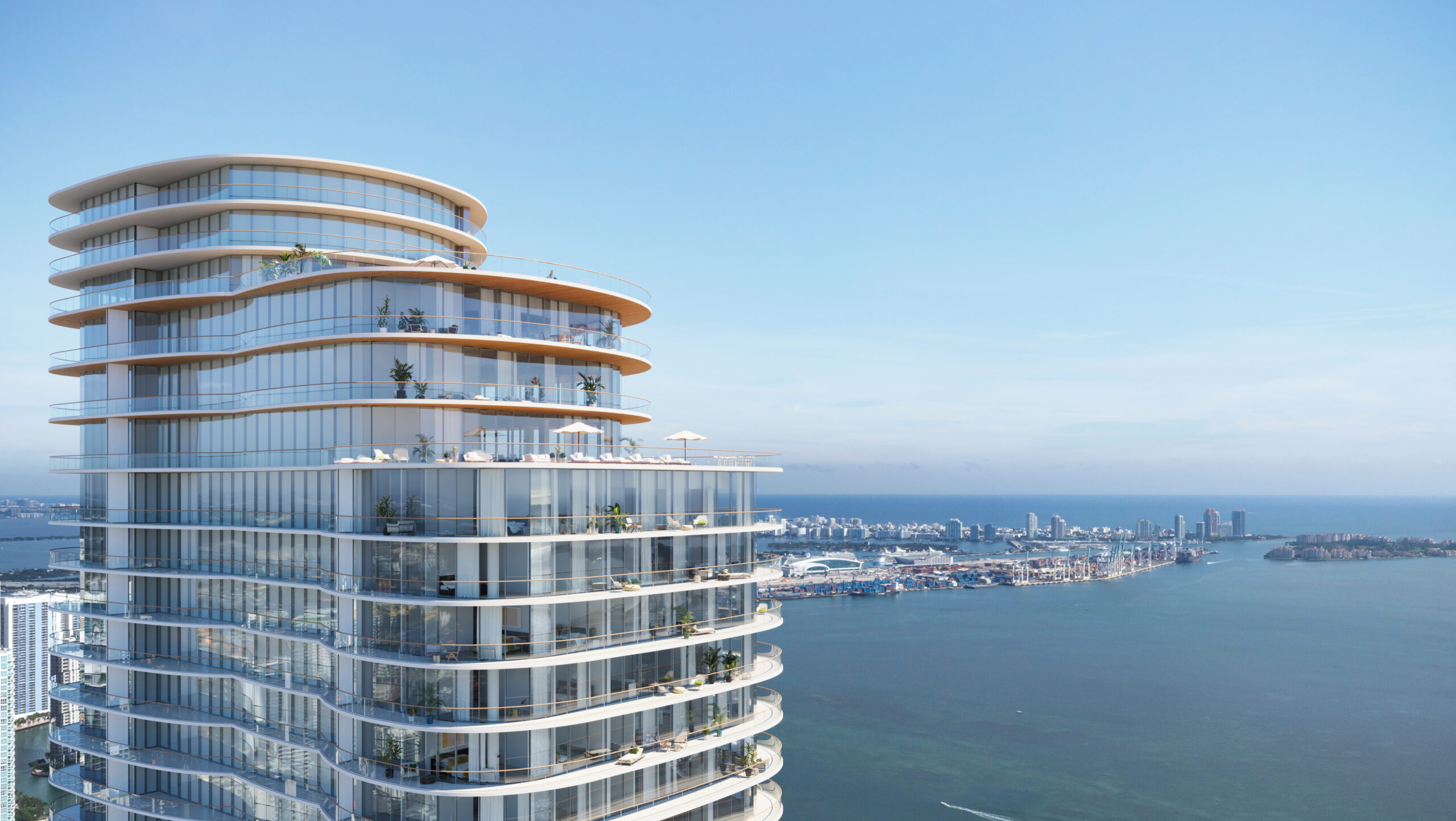 Cipriani Residences Miami Building Rendering