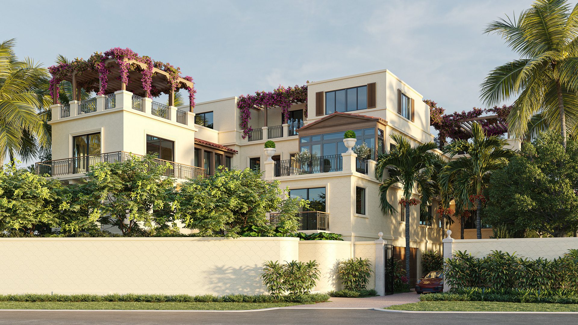 The Links at Fisher Island Building Rendering