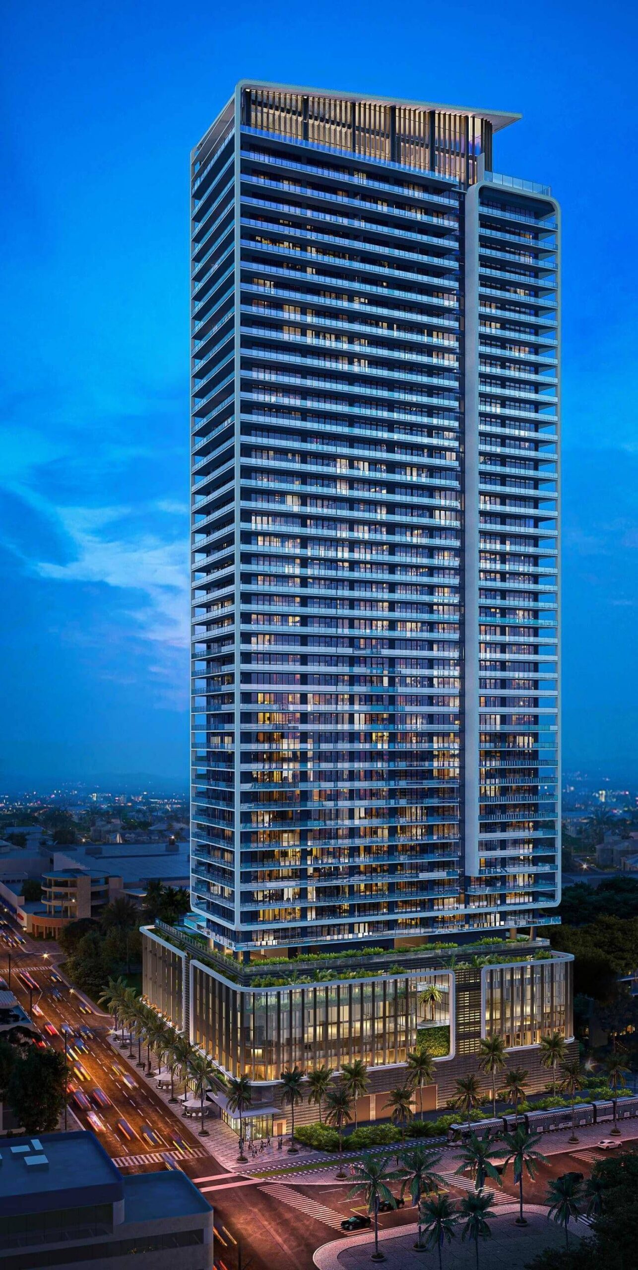 Jean-Georges Miami Tropic Residences Building Rendering